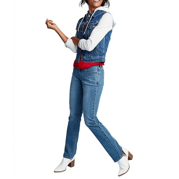 Women's Levi's® 505™ Straight Jeans 8M W29XL32 - Picture 15 of 15